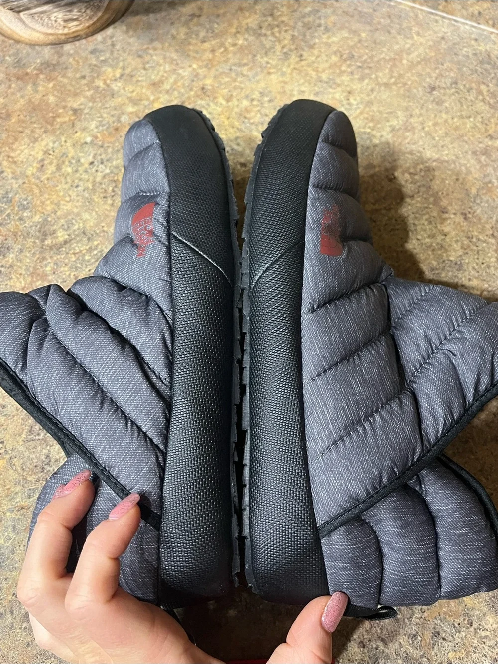 NWT The North Face ThermoBall Traction Bootie Men 10 Gray NF0A3MKHYVF winter